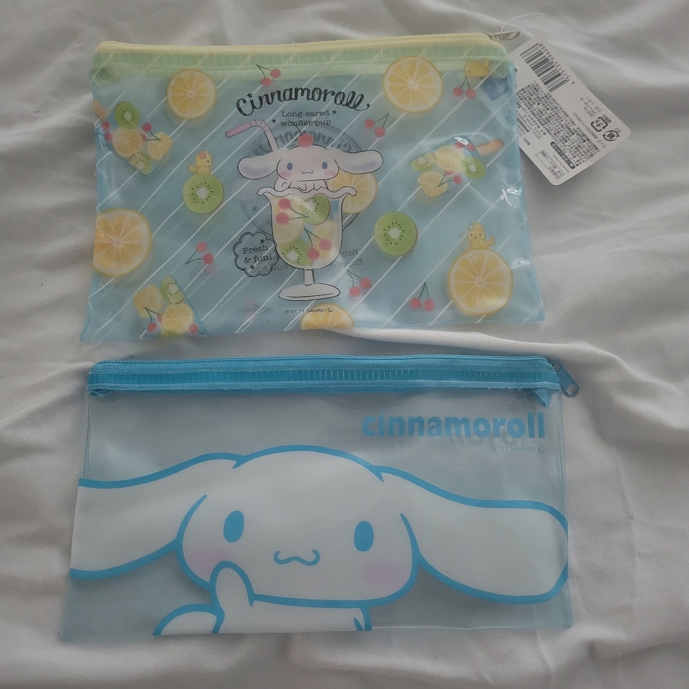 Cinnamoroll Zipper Pouch Set